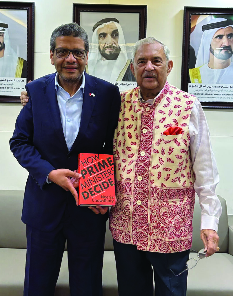 Peter Hassan calls on UAE Consul General VIS